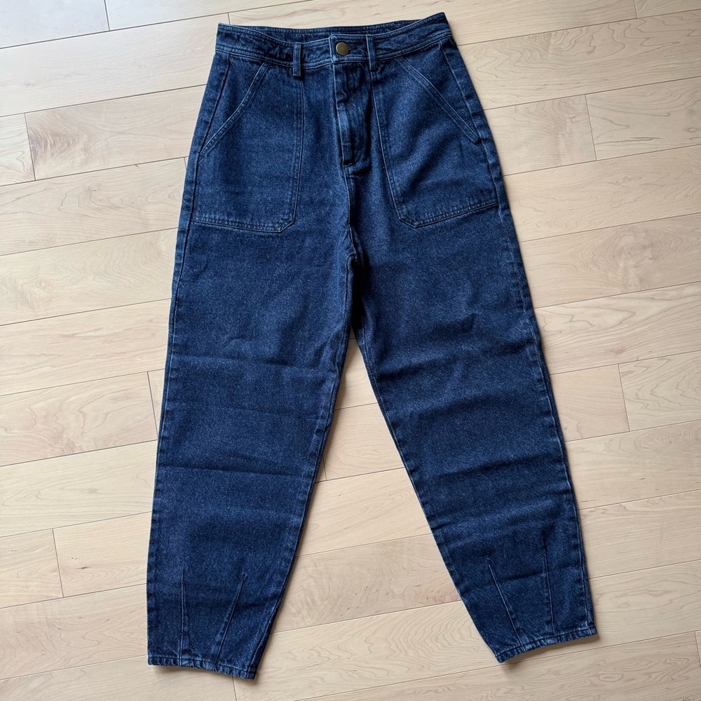 Soor Ploom Women’s Kit Jean NWT new 8 High-Waisted Blue Denim Jeans